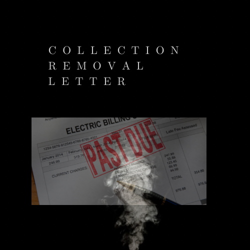 Collection removal letter